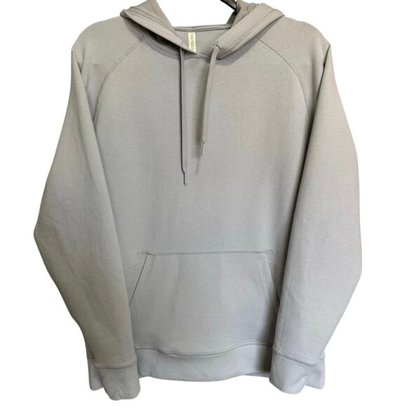 Ten Thousand Midweight Tech Hoodie Pullover Sweatshirt Athleisure Gray Size Larg - Picture 3 of 12